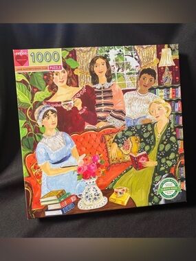 Jane Austen's Book Club 1000 Piece Puzzle NWT